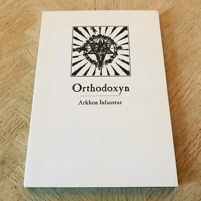 ARKHON INFAUSTUS Orthodoxyn A5 Digipak CD. Limited Special Edition - Image 1 of 3