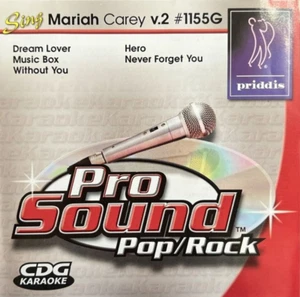 CDG KARAOKE 2002, Priddis - ProSound - Sing Like Mariah Carey v.2 1155G - VG! - Picture 1 of 3