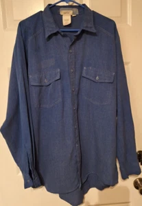 Cintas Nomex IIIA FR Work Shirts Button Up ARC Rating 4.4 NFPA 2113 Size 48R - Picture 1 of 6