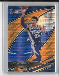 MATISSE THYBULLE 2019/12 SELECT FOTL ROOKIE COURTSIDE ORANGE PULSAR #6/13 -76'ER - Picture 1 of 2