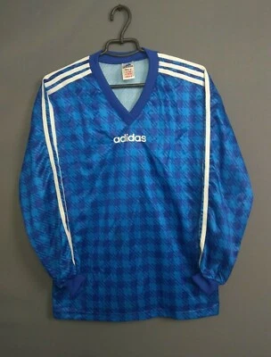 Adidas Jersey MEDIUM Long Sleeve Shirt Vintage Retro ig93 - Image 1 of 4