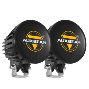 AUXBEAM 4inch Round LED Work Lights Protective Covers Black Durable PC Dustproof - Picture 1 of 12