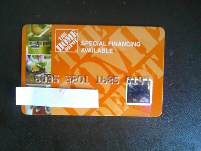 *THE HOME DEPOT* RARE, EXPIRED CREDIT CARD.  No expiry date. - Image 1 of 2