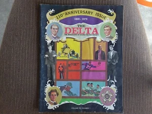 Vintage 1979 Delta Sigma Nu Fraternity Magazine School History Paper Eph America - Picture 1 of 6