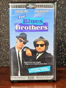 1980 THE BLUES BROTHERS SPECIAL EDITION CLAMSHELL 1999 VHS TAPE JOHN BELUSHI - Picture 1 of 6