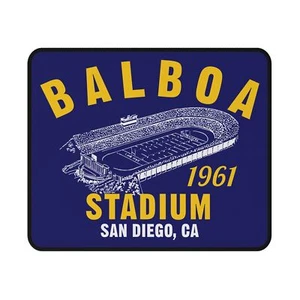 Balboa Stadium 1961 Rubber Base NFL Computer Mouse Pad - San Diego Chargers - Picture 1 of 5
