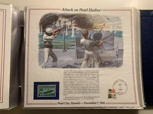 the history of American stamp panel: Attack on Pearl Harbor - Picture 1 of 1