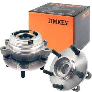 TIMKEN 2PCS Front Wheel Hub Bearing For Infiniti FX35 M35 M45 Q50 Q60 Q70L 5-Lug - Foto 1 di 7