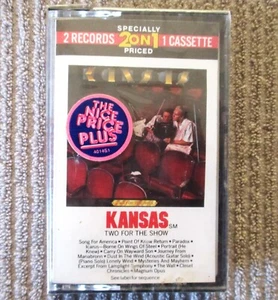 Kansas – Two For The Show Cassette 1978 CBS ZGT 35660 2 On 1  NEW SEALED - Picture 1 of 3