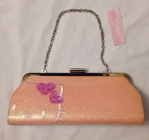 Hello Kitty Purse Peach Vivitix Sanrio NWT RARE - Picture 1 of 1