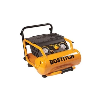 BOSTITCH 10L Air Compressor Low Noise 1.5HP 230v 10 Bar No Oil, Roll Cage Design - Image 1 of 3