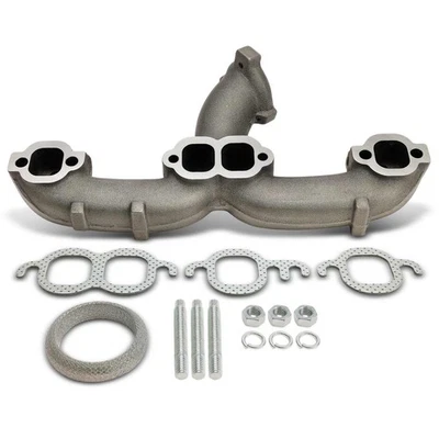 左排气歧管适用于雪佛兰 Blazer C10 Suburban C10 拾音器 1969 - 1972 GMC — 第 1/4 张图片