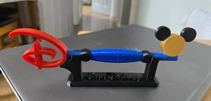 3d Printed Multicoloured Disney Mickey Mouse Key - C/W Display Stand - Picture 1 of 8