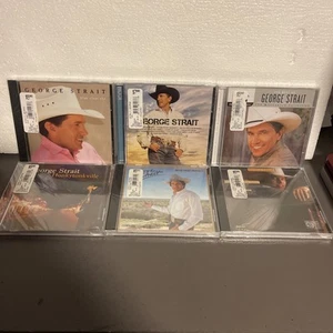 George Strait Cd Lot Of 6 CDs- All New And Sealed - Picture 1 of 14