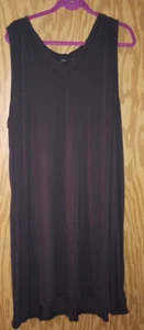 womens black sleeveless dress size 4x ( 28w/30W) - Picture 1 of 2