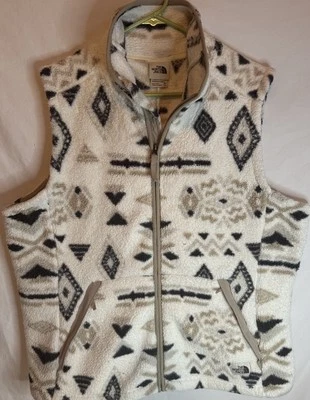 Chaleco The North Face Campshire 2.0 Azteca Sherpa Vellón Cremallera Completa Para Mujer Talla XXL Foto 1 de 4