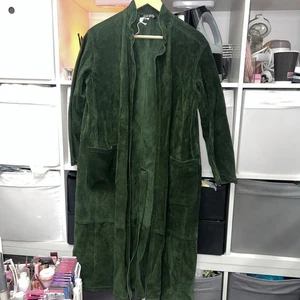 Impresionante Raro JEAN MUIR De Colección VERDE Cuero Completo. Talla 8.  - Imagen 1 de 9