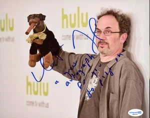 Robert Smigel Actor Signed 8x10 Triumph the Insult Comic Dog Photo AUTO COA - Picture 1 of 1