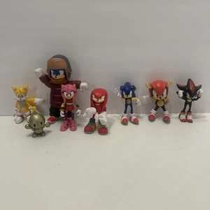 Sega Jakks, Sega lotto di 8 action figure Sonic The Hedgehog collezione - Foto 1 di 5