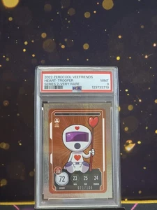2022 ZEROCOOL VEEFRIENDS HEART-TROOPER SERIES 2 - VERY RARE PSA 9 - Picture 1 of 2