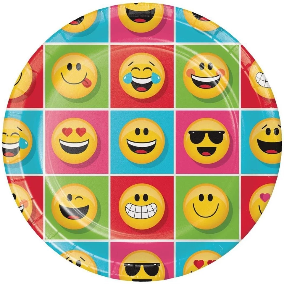 Show Your Emojions 8.75" Paper Dinner Plates: 8 Count - Image 1 of 1