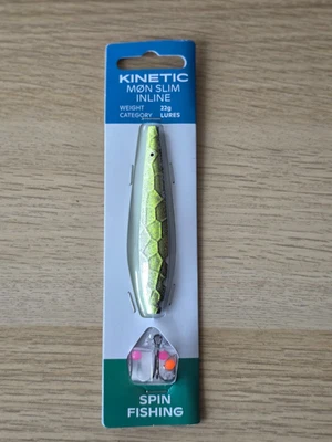 Kinetic Møn Slim Inline Meerforellen Blinker 22g Green Horn (6 von 6) - Bild 1 von 2