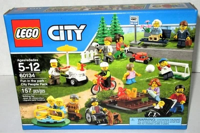 Lego CITY 60134 ~ PEOPLE PACK - FUN IN THE PARK ~ Retired NISB Hot Dog Cart Baby - Image 1 of 4