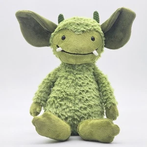 Jellycat Grizzo Gremlin 15" Plush Green Goblin Medium Stuffed Toy Authentic BNWT - Picture 1 of 4