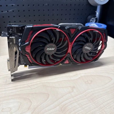 MSI AMD Radeon RX 580 ARMOR MK2 OC 8GB GDDR5 Graphics Card - Image 1 of 3