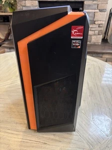 DIYPC Gaming Computer Gehäuse schwarz/orange - Bild 1 von 7