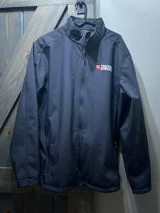 Navy Blue Tractor Supply Logo Jacket XLT Full Zip Work Wear Port Authority Brand - Picture 1 of 11