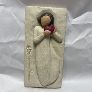 Placa de pared Willow Tree Love Heartfelt And True 2002 Susan Lordi Demdaco - Imagen 1 de 3