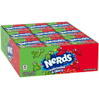 Nerds Watermelon & Cherry Candy Box, 1.65 Ounce, Pack of 36