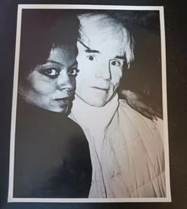 Andy WARHOL'S WORLD exhibition invitation 2006 Diana Ross Hauser Wirth LONDON - Picture 1 of 5