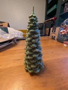 Vintage Christmas Tree Candle - Picture 1 of 4
