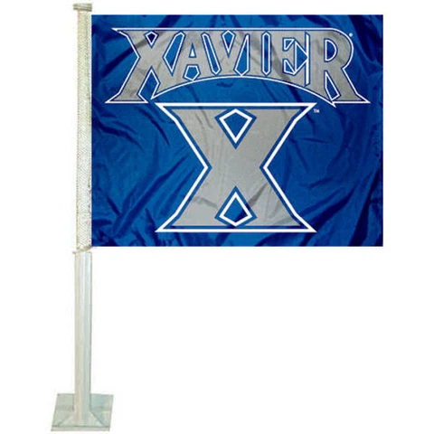 Xavier Musketeers Car Auto Window Flag Cover