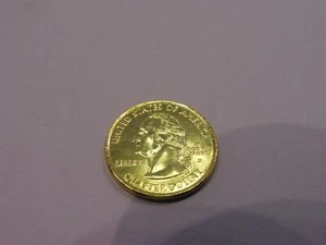 Quarter Of Dollar - USA - Massachusetts - 2000 - Plate Gold - Sup - Imagen 1 de 2