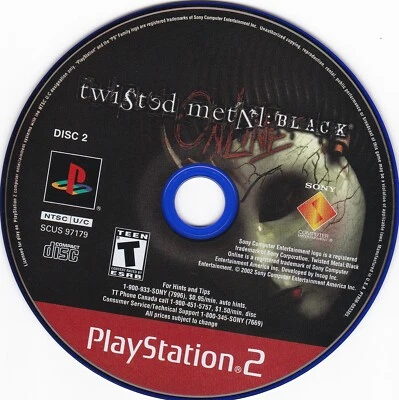 Twisted Metal: Black (Sony PlayStation 2, PS2, Greatest Hits) **DISC 2 ONLY** - Image 1 of 2