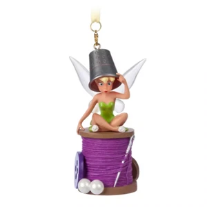 NEW Disney Tinker Bell Light-Up Living Magic Sketchbook Ornament Peter Pan - Picture 1 of 4