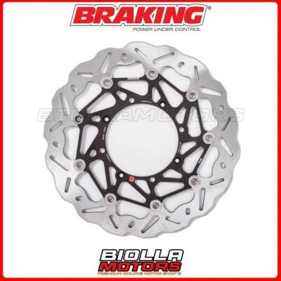 WK059L DISCO FRENO ANTERIORE SX BRAKING HUSQVARNA TE 610 2003 - WAVE FLOTTANTE S Foto 1 de 4