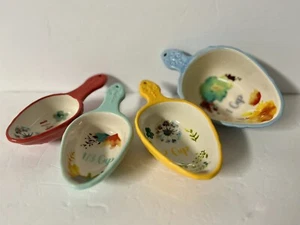 The Pioneer Woman Willow 4-Piece Stoneware Measuring Set -stackable - Picture 1 of 4