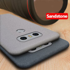 For LG G5 G6 G7 ThinQ G8X V30 + K40 Q60 Sandstone Matte Silicone Soft Case Cover