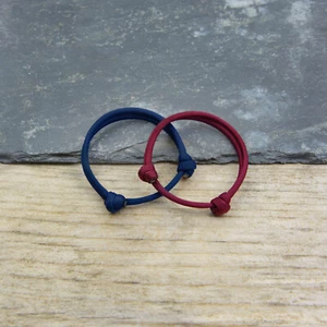 Classic Range, Adjustable Paracord Bracelet Sliding Knot - His & Hers Colours - Picture 1 of 5