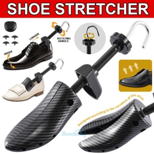 2-Way Adjustable Shoe Stretcher Men Women Size Shaper Expander Widener US 4-14 - Picture 1 of 30