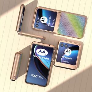Glitter Case for Motorola Razr 40 Ultra Bling Shockproof hard-Flip back Cover
