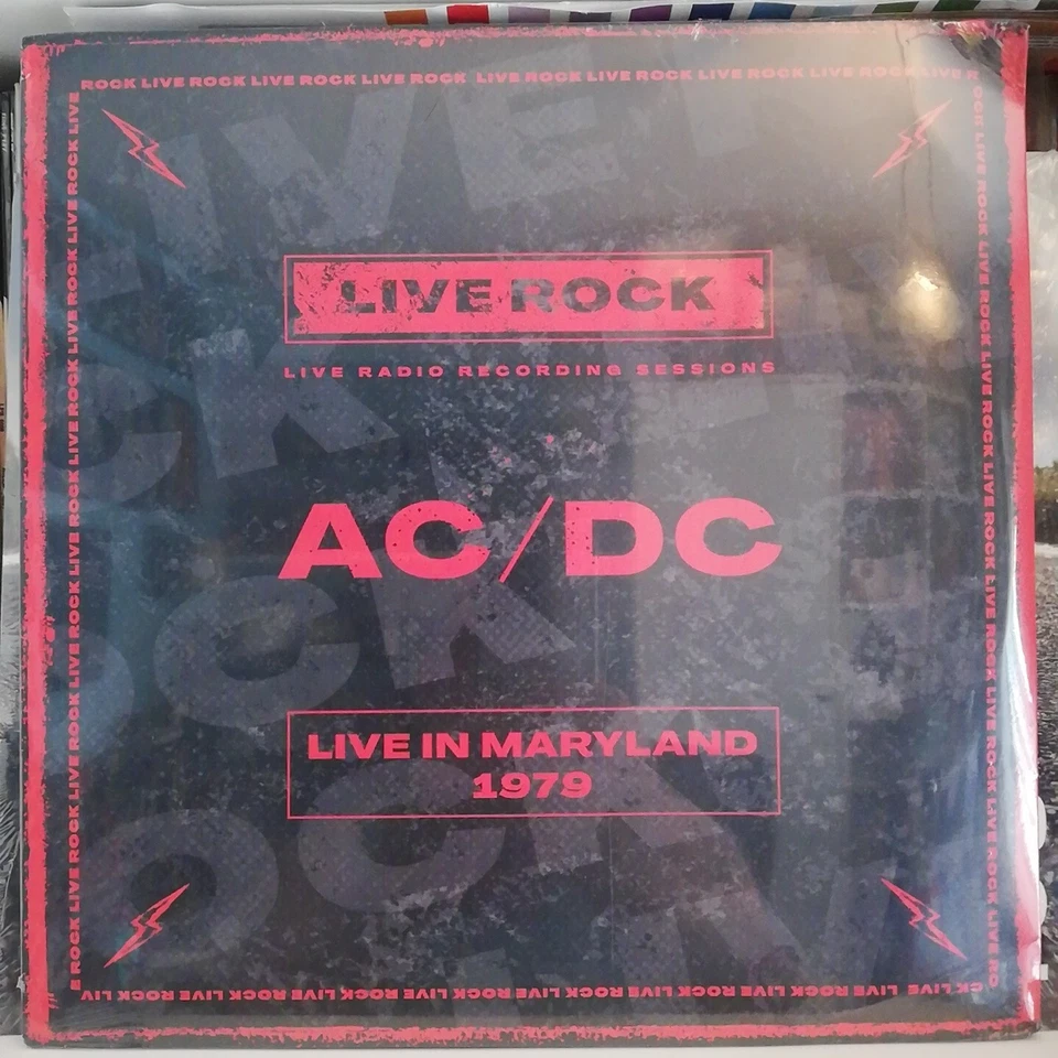 5886020 3332428 Vinile Ac/Dc - Live In Maryland 1979 (2 Lp)