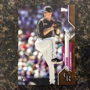 2020 Topps Update Gold U-16 Phillip Diehl RC Colorado Rockies 1427/2020 - Bild 1 von 2