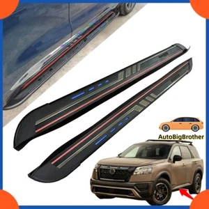 2PCS Running Boards Side Steps Nerf Bar Fits for Nissan Pathfinder 2022 2023 24 - Picture 1 of 13