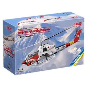 US Helicopter AH-1G Arctic Cobra - Plastic model Scale model kit 1/32 ICM 32063 - Picture 1 of 23