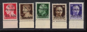 Kroatien Lokalausgabe Dolmatien postfrisch Kabinett Unterrand geprüft (22949) - Picture 1 of 3